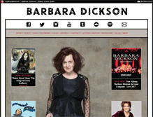 Tablet Screenshot of barbaradickson.net